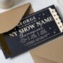 Personalised Theatre Gift Voucher, thumbnail 3 of 9