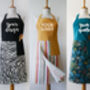 Personalised Quality Cotton Apron, Personalised Gift, thumbnail 4 of 12