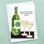 'Wine' Personalised Birthday Card, thumbnail 2 of 3