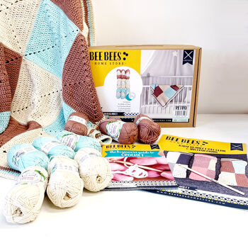 Diy Baby Crochet Kit Baby Blanket By Bee Bees Homestore, 5 of 6