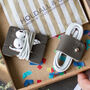 Leather Cable And Headphone Tidy Letterbox Gift Set, thumbnail 1 of 9