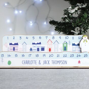 Personalised Make Your Own Snowman Advent, 2 of 3