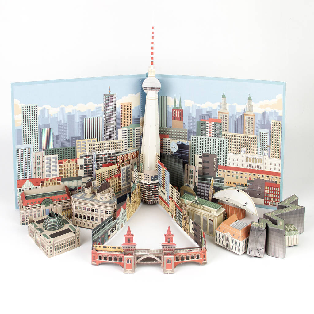 Citygami Berlin: Build Your Own Paper Skyline, 1 of 4