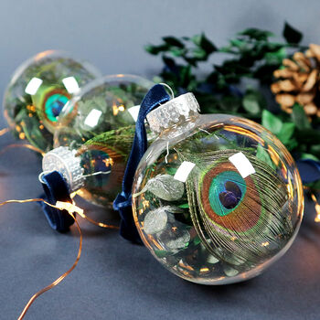 Bauble Of Dried Flowers 'Noelle' Tree Decoration, 6 of 6