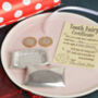 English Pewter Tooth Fairy Pillow Trinket Box, thumbnail 1 of 8