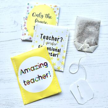 Teacher Gift: Tea Gift Set For An Amazing Teacher, 7 of 12