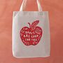 Books Are Good For You | Literary Activist Tote Bag, thumbnail 2 of 3