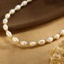 Freshwater Pearl Beaded Bracelet In Sterling Silver, thumbnail 6 of 12