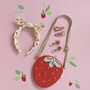 Jam And Cake Gingham Clips, thumbnail 3 of 3