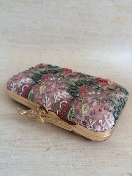 Pink Rectangular Bird Clutch, 5 of 8