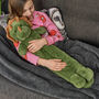 Extra Long Plush Hot Water Bottle 72cm Triceratops, thumbnail 1 of 3
