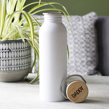Personalised Metal Eco Friendly Bottle For Him, 7 of 12
