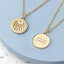 Personalised Sunburst Necklace, thumbnail 1 of 7