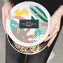 Personalised Abstract Design Cake Tin, thumbnail 4 of 4