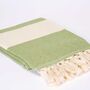 Hammam Towel/ Bath Towel Palm Green, thumbnail 1 of 3