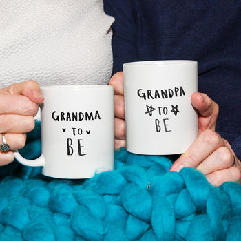 Grandparents To Be 'Grandma / Grandad To Be' Mug Set, 6 of 10