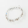 Swarovski Crystal, Pearl And Diamante Wedding Bracelet, thumbnail 1 of 2