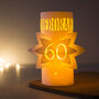 21st Personalised Birthday Star Lantern Centrepiece, thumbnail 5 of 9