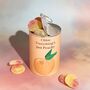 Personalised Peachy Sweet Tin For Friends, thumbnail 1 of 3