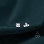 Retro Game Block Stud Earrings, thumbnail 6 of 12