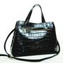 'Calista' Leather Zip Tote Bag, thumbnail 4 of 5
