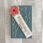 Personalised Flower Bookmark, thumbnail 7 of 12