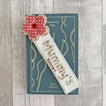Personalised Flower Bookmark, 7 of 12
