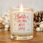 Personalised Christmas Movie Scented Candle Gift, thumbnail 1 of 4