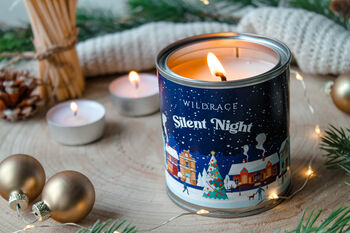 Silent Night Soy Wax Candle, 3 of 7