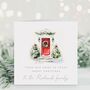 From Our Home To Yours Christmas Card | Door Colour Options, thumbnail 1 of 4