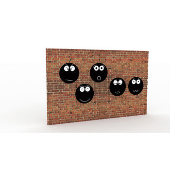 Outdoor Emotions Chalkboards Set Of Five, 6 of 6