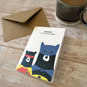 Daddy Bear Hero, Father's Day A6 Card, 4 of 6