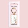 Love Letter Enamel Keyring Or Bag Charm, thumbnail 1 of 3