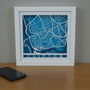 Personalised Map Location Box Frame, thumbnail 5 of 10