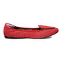 Clapham Loafers Coral Woven Leather, thumbnail 2 of 6