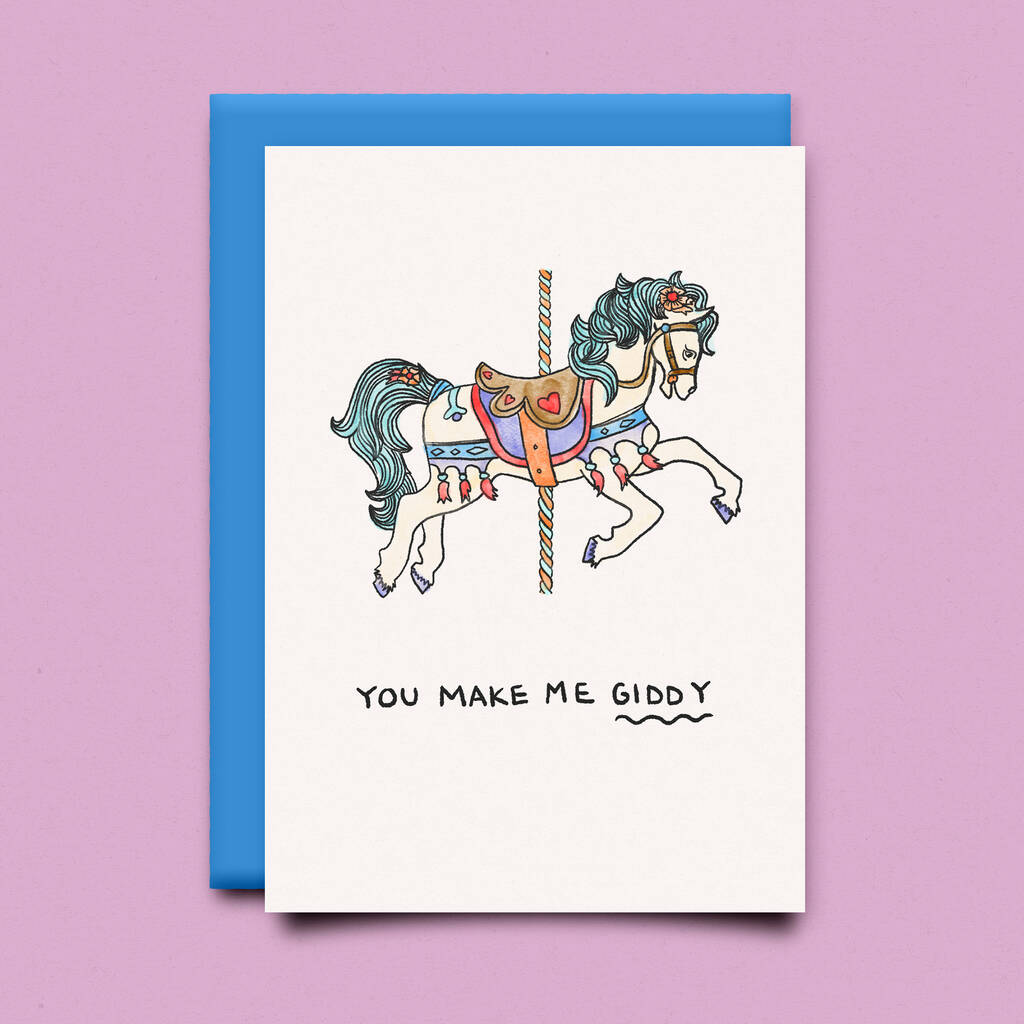 you-make-me-giddy-valentines-card-by-alice-loveday-notonthehighstreet