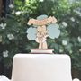 Personalised Bicycle Wedding Cake Topper, thumbnail 2 of 7