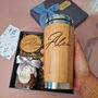 Personalised Wooden Travel Mug Hot Chocolate Hamper, thumbnail 1 of 4