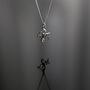 Sterling Silver Dragon Necklace, Fantasy Necklace, thumbnail 4 of 9