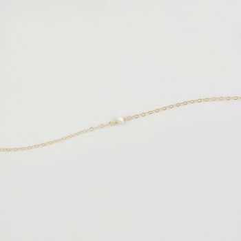 Tiny Freshwater Pearl Necklace, 4 of 12