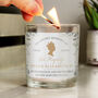Personalised Queens Commemorative Small Candle Jar, thumbnail 1 of 2