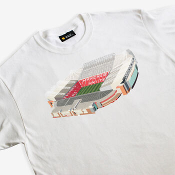 Old Trafford Man United T Shirt, 4 of 4