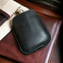 Steel Hip Flask With Personalised Leather Sleeve, thumbnail 3 of 12