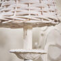 Rosier White Wood Wall Light With Shade, thumbnail 7 of 7
