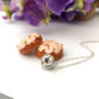 Sterling Silver Mini Doughnut Necklace, thumbnail 11 of 12