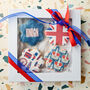 London Themed Luxury Biscuit Gift Box, Eight Cookies, thumbnail 3 of 7