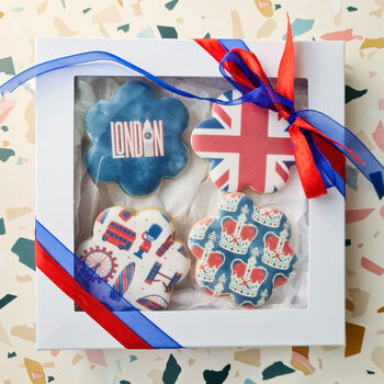 London Themed Luxury Biscuit Gift Box, Eight Cookies, 3 of 7
