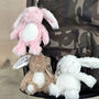 First Day Of School Personalised Bunny Bag Charm, thumbnail 3 of 3