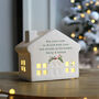 Personalised Christmas LED House, thumbnail 1 of 8