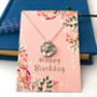 Sterling Silver Buttercup Flower Charm Necklace, thumbnail 11 of 12